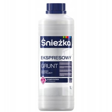 Grunt EKSPRESOWY głęboko penetrujący 1L ŚNIEŻKA