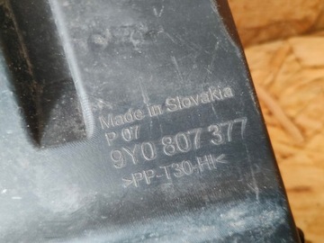 DRŽÁKY VÝZTUHA NÁRAZNÍKU LEVÝ ZADNÍ PORSCHE CAYENNE III 9Y0 2017- 9Y0807377