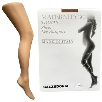 CALZEDONIA rajstopy ciążowe MATERNITY 30 DEN 3 M