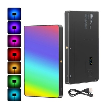 Lampa Diodowa Panel LED 266 SLIM Ulanzi LT003 RGB do Aparatu Kamery VLOG
