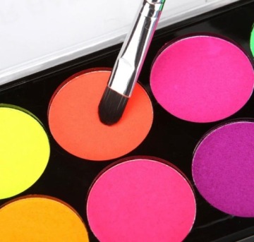 КРАСКИ КРАСКИ ДЛЯ ЛИЦА КРАСКИ 8 ЦВЕТОВ МОЮЩИЕСЯ ДЕТСКИЕ, СВЕТЯЩИЕСЯ В НОЧИ УФ