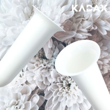 ФЛАКОН ДЛЯ КЛАДБИЩА, ВБИВАЕМОЕ НАДГРОБИЕ, БЕЛОЕ, 31 см