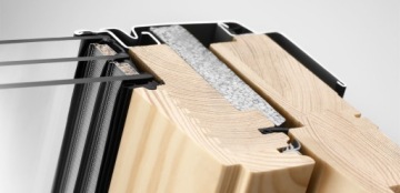 VELUX GLL 1061 78x118 MK06 Мансардное окно с тройным остеклением