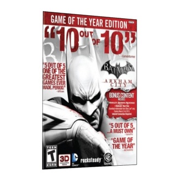 Batman: Arkham City: Game of the Year Edition PL STEAM KEY KLUCZ