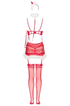Костюм Деда Мороза, наряд, новогодний костюм, MRS CLAUS, L/XL.