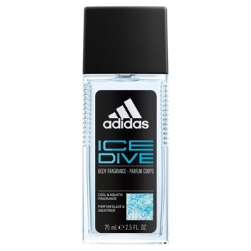 ADIDAS Dezodorant w naturalnym sprayu dla mężczyzn ICE DIVE, 75 ml