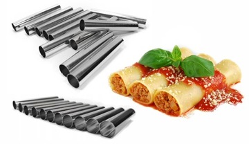FOREMKI RURKI KOMPLET 30SZT DO CIASTEK RUREK 8CM