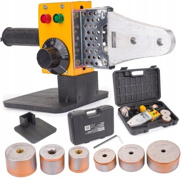 СВАРОЧНЫЙ АППАРАТ ДЛЯ ТРУБ ПВХ ПП 1850ВТ, МАТРИЦЫ 20-63ММ