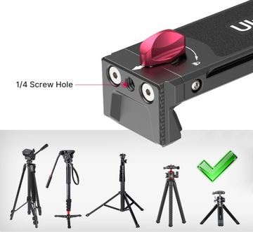 Крепление для штатива, резьба 1/4 дюйма ULANZI U-Pad III Держатель для планшета iPad Pro