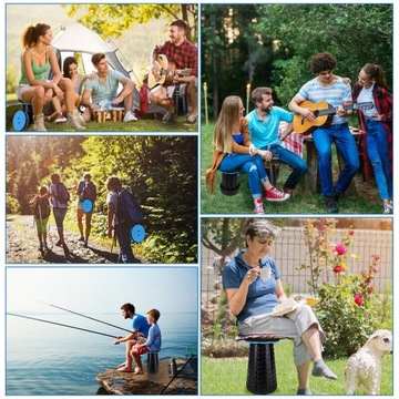 ПОРТАТИВНЫЙ СКЛАДНОЙ ТАБУРАТ ВЫДВИЖНОЙ ТАБУРАТ ПОХОДНЫЙ ТАБУРАТ ДЛЯ РЫБАЛКИ