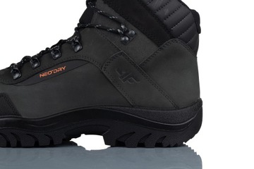 BUTY MĘSKIE 4F TREKKINGOWE WODOODPORNE ZIMOWE OBMH273 22S R-42