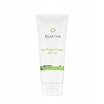 Крем солнцезащитный Clarena 50 SPF 100 мл.