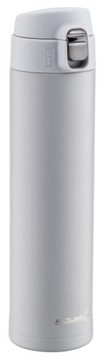 KUBEK TERMICZNY TERMOS BIDON NIERDZEWNY DUŻY SZARY 520ML