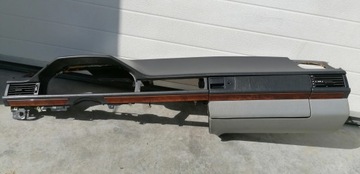 ПРИБОРНАЯ ПАНЕЛЬ, КОНСОЛЬ, MERCEDES W124, СЕРЫЙ