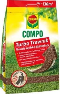 COMPO NAWÓZ TURBO TRAWNIK 5KG 4008398385965