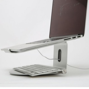 POUT Eyes4 – Алюминиевая подставка для ноутбука, серебристая