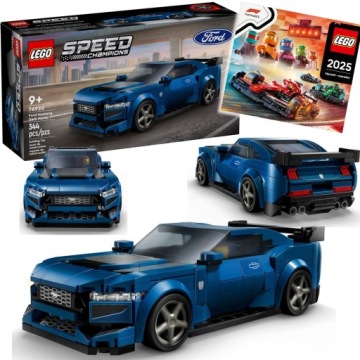 LEGO SPEED CHAMPIONS 76920 Samochód FORD MUSTANG DARK HORSE + KATALOG 2025