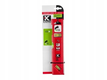 POZIOMICA PLASTIKOWA Z MAGNESEM KAPRO COMPACT 25CM