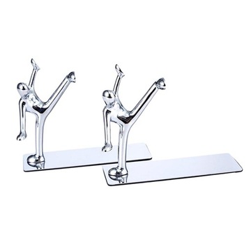 2 SZTUK Man Book Ends Bookends Book Desk