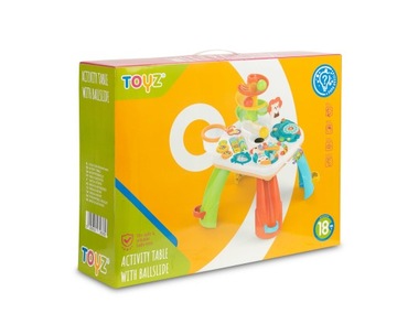 РАЗВИВАЮЩИЙ СТОЛ ИНТЕРАКТИВНЫЙ СТОЛИК TOYZ С ИГРУШКАМИ ПОГРЕМКИ МУЗЫКА