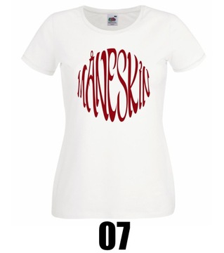 MANESKIN Женская футболка в подарок 7 ДИЗАЙНОВ