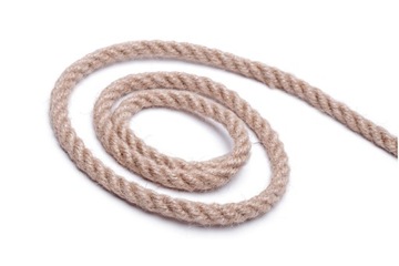 Веревка из натурального джута, строительный шнур, 16мм, 30м.