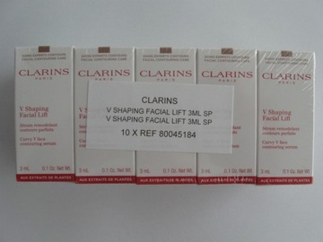 CLARINS V Shaping Facial Lift Serum 10x3ml 30ml.