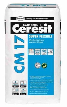 KLEJ ELASTYCZNY DO PŁYTEK CM17 SUPER FLEXIBLE 5KG