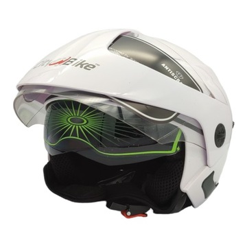 KASK MOTOCYKLOWY NA SKUTER OTWARTY + BLENDA S
