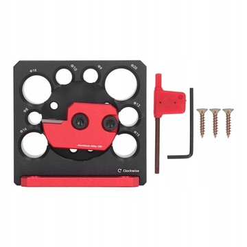 DOWEL MAKER JIG REGULOWANY STOP ALUMINIUM 8