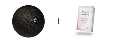 ROLLER PIŁKA GŁADKA DO MASAŻU MIĘŚNI W KARTONIKU EPP TWARDA 8 CM FIT.ME