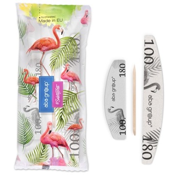 Pilniki Aba Group 100180 Zestaw 2 Pedicure 10 szt