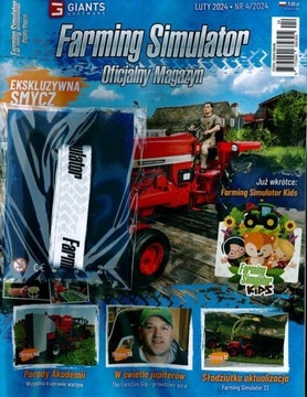 FARMING SIMULATOR nr 1/2024 - OFICJALNY MAGAZYN + SMYCZ