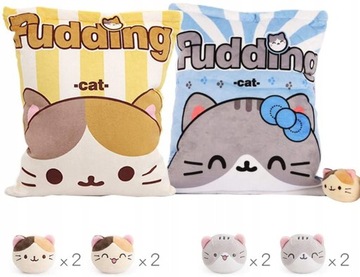 Съемная плюшевая подушка для кота 40см.