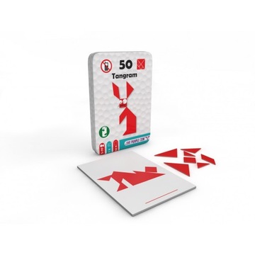 The Purple Cow: podróżne łamigłówki – 50 tangram