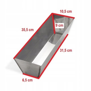 Профессиональный контейнер для гипса STAINLESS STAINLESS от EDMA
