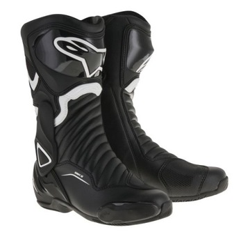 Buty długie ALPINESTARS SMX-6 V2 czarne białe 45