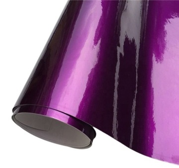 FOLIA OKLEINA NAKLEJKA METALLIC FIOLETOWA 50x152cm