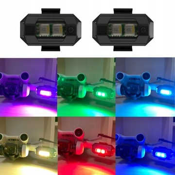 2 zestawy lampy błyskowe LED DJI Mini 3 Pro