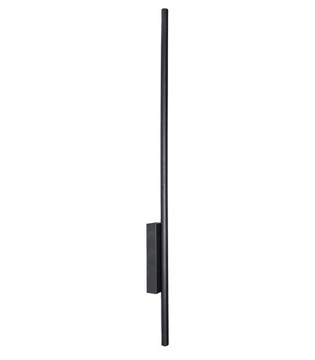LAMPA ŚCIENNA KINKIET LOFT LED WĄSKA CZARNA IP54 12W 90cm CCT