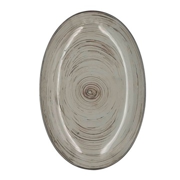 Alumina Bogucice Nostalgia Popiel Półmisek owalny 31 cm