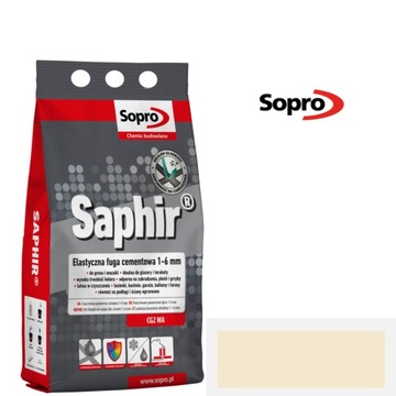 Sopro fuga ELASTYCZNA SAPHIR JASNY BEŻ 29 2kg