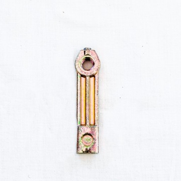 Rygiel do zamka - prosty dł. 66mm, ocynk