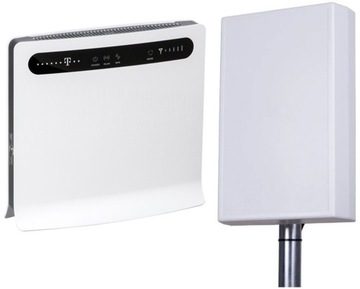 Zestaw router LTE Huawei B593 + MEGA ANTENA DUAL