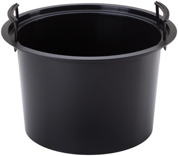 ЦВЕТОЧНЫЙ ГОРШОК СО ВСТАВКОЙ FLOW SLIM 40 диаметр 38,5см высота 58см БЕЛЫЙ