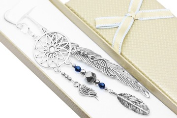 ZAKŁADKA DO KSIĄŻKI wyjątkowy ŁAPACZ SNÓW hematyt