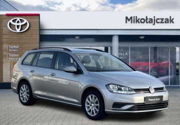 Volkswagen Golf VII Variant Facelifting 1.6 TDI-CR DPF BMT 115KM 2018 Volkswagen Golf VII 1.6 TDI BMT Trendline Salon PL Toyota Mikolajczak Le, zdjęcie 4