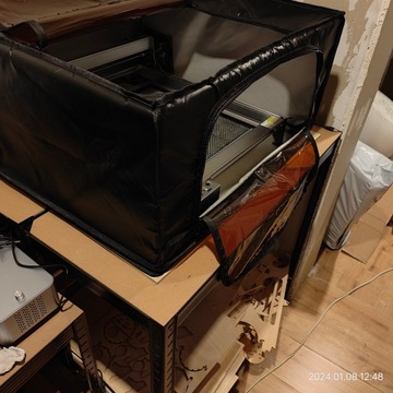 Плоттер Atomstack 36W + металлический модуль + корпус + соты 2в1