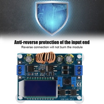 Модуль регулируемого регулятора повышающего напряжения HW-140