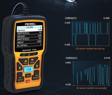 УНИВЕРСАЛЬНЫЙ ДИАГНОСТИЧЕСКИЙ ТЕСТЕР ДЛЯ OBD 2 АВТОМОБИЛЕЙ FOXWELL NT301